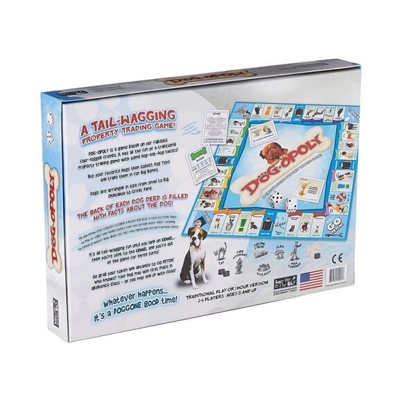 “Dog-opoly” Dogs Monopoly Board Game New in Box - Picture 2 of 9